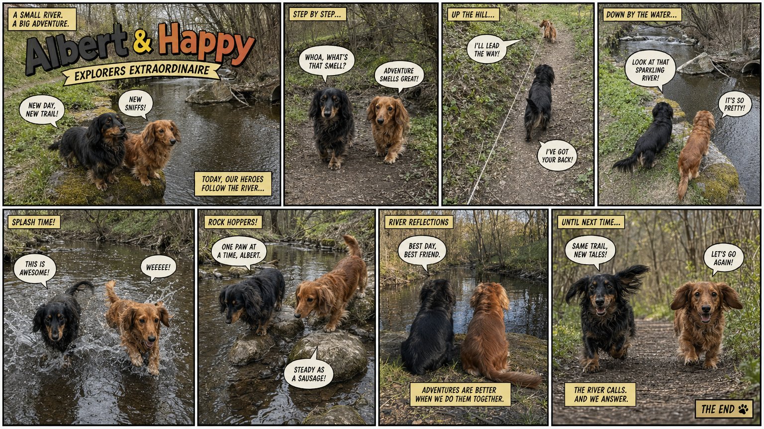 Albert & Happy Explorers Extraordinaire